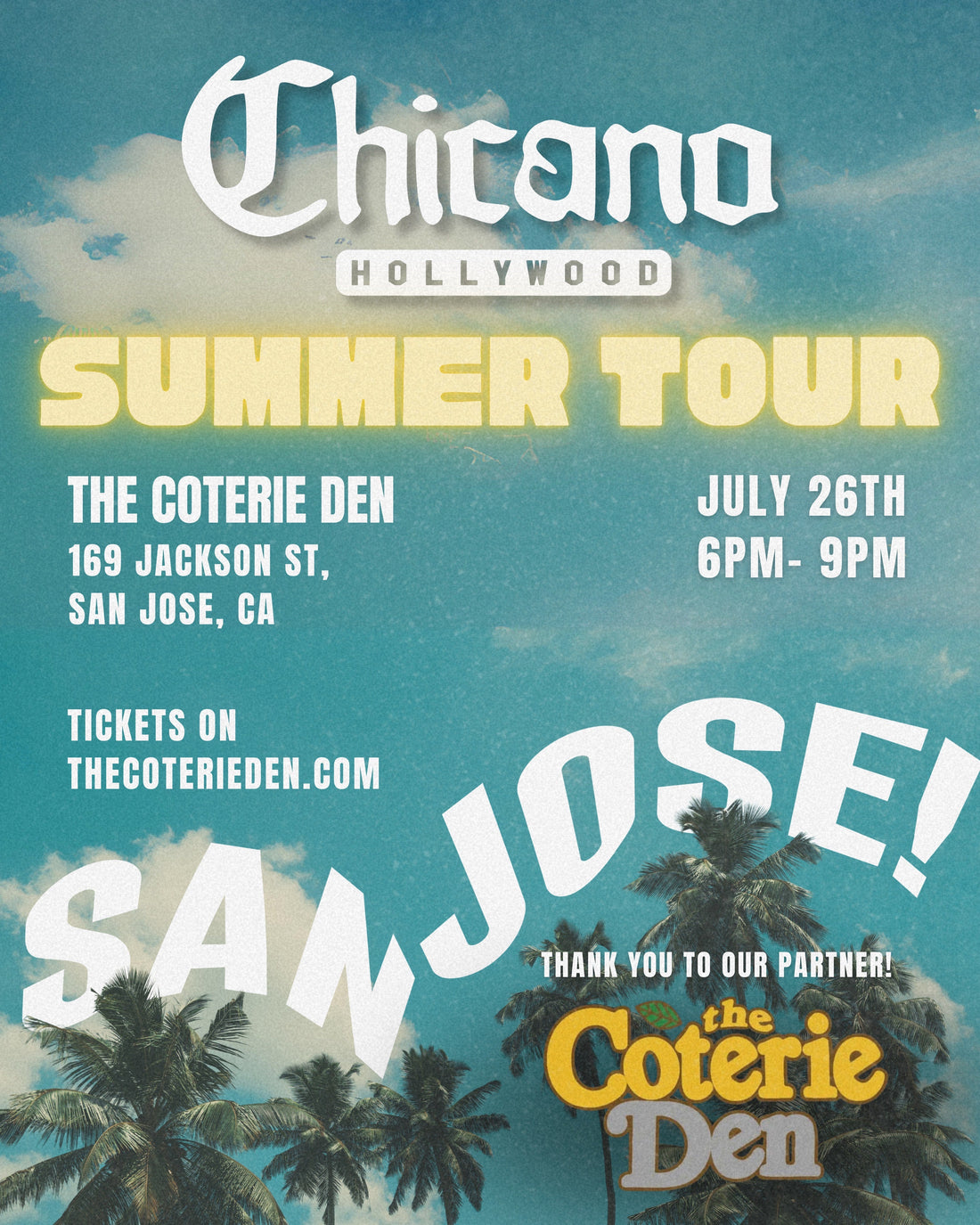 We hosted Chicano Hollywood Summer Tour!